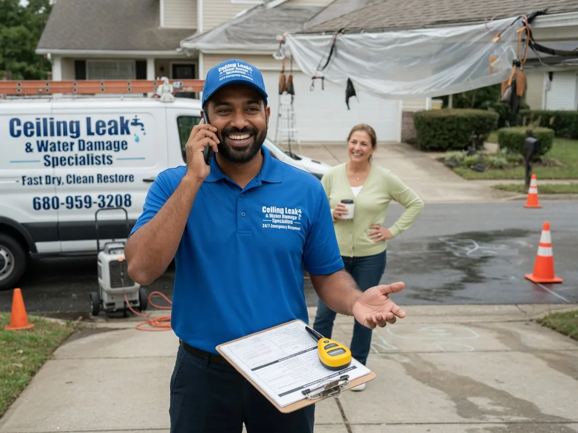 Ceiling Leak Cleanup Spring Hill, TN FAQs